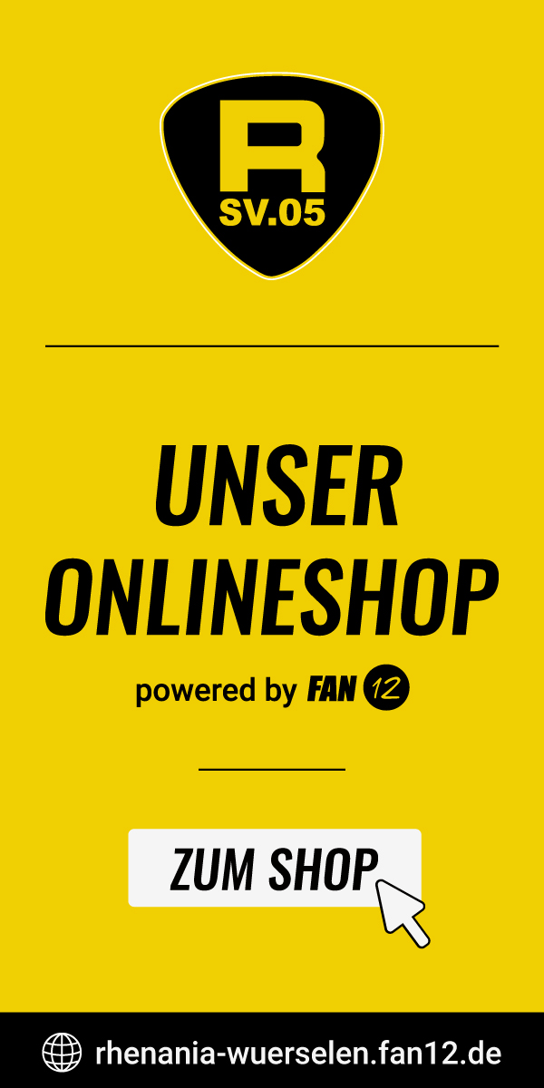 Unser Onlineshop – zum Fanshop des SV Rhenania 05 Würselen/Euchen