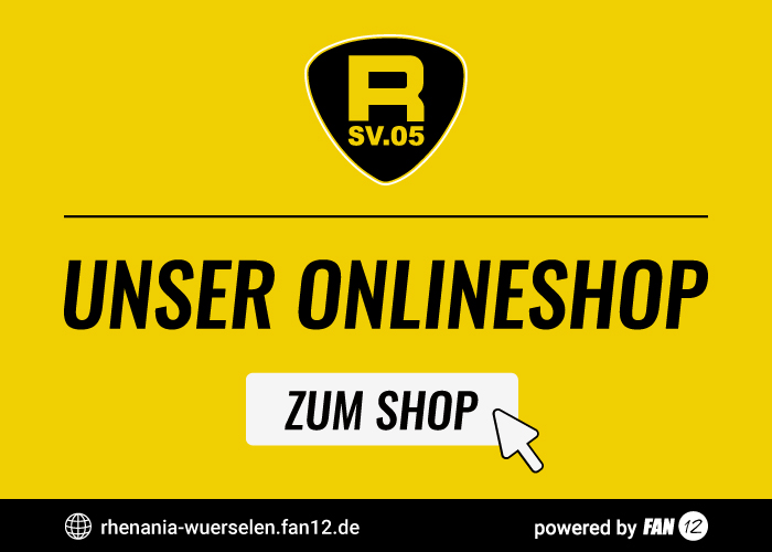 Unser Onlineshop – zum Fanshop des SV Rhenania 05 Würselen/Euchen